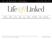 Tablet Screenshot of lifestylelinked.com